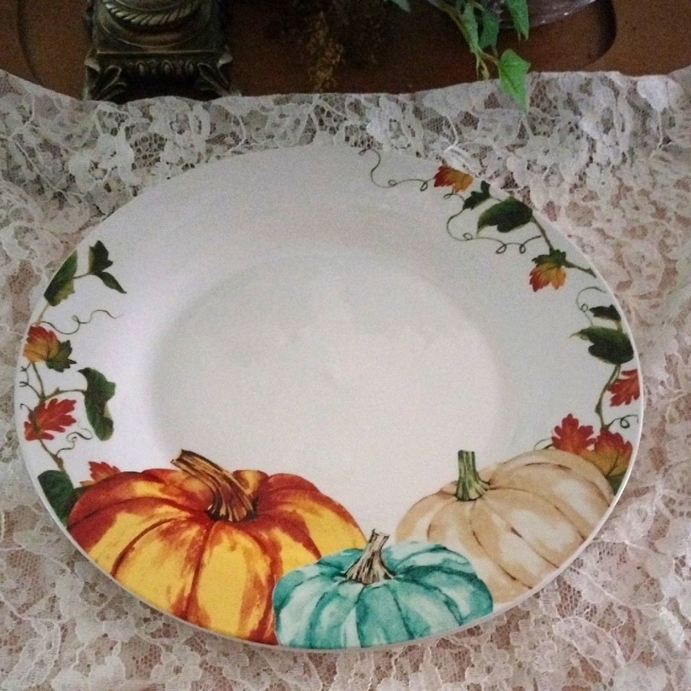 ⚜️ Autumn Harvest Dinner Plate - Set Of 2
